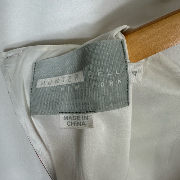 Hunter Bell for Anthropologie Size 4 Kukka Tea Dress Abstract Floral Print - Picture 8 of 14